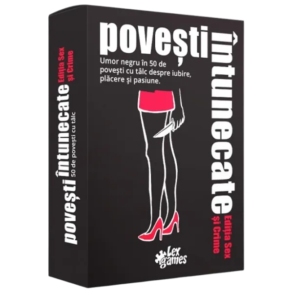 Joc de masă Lex Games Dark Tales: Sex and Crime 18+/ Detectiv  photo 1