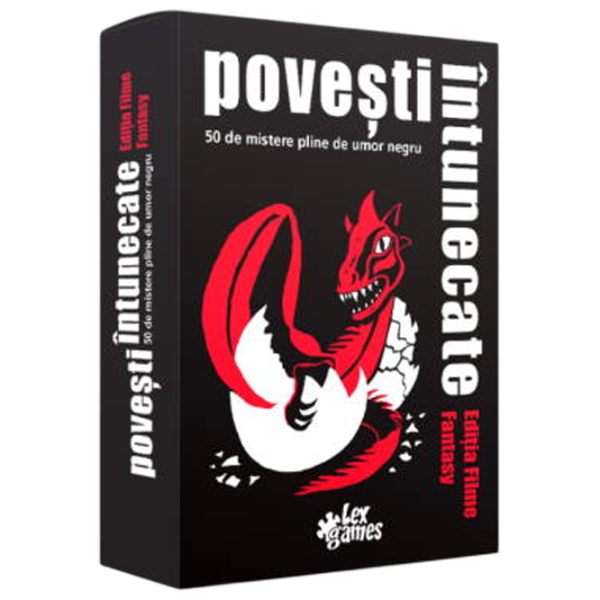 Joc de masă Lex Games Black Stories: Fantasy Movies Edition 12+/ Detectiv  photo 1