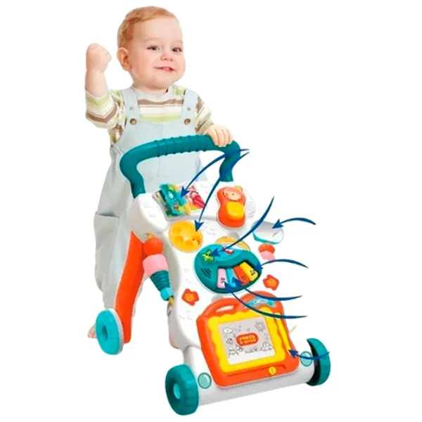 Ходунки Huanger Music Walker (HE0819) / Белый photo 2