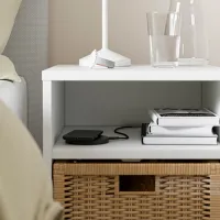 Comodă pentru birou Ikea Vihals 58 x 37 x 37 / DSP / White photo 7