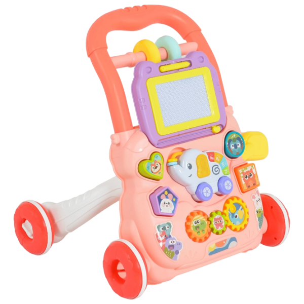 Ходунки Moni Toys Elephant (HE0811) / Розовый photo 1