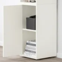 Комод для офиса Ikea Eket 107 x 35 x 35см / МДФ / White photo 3