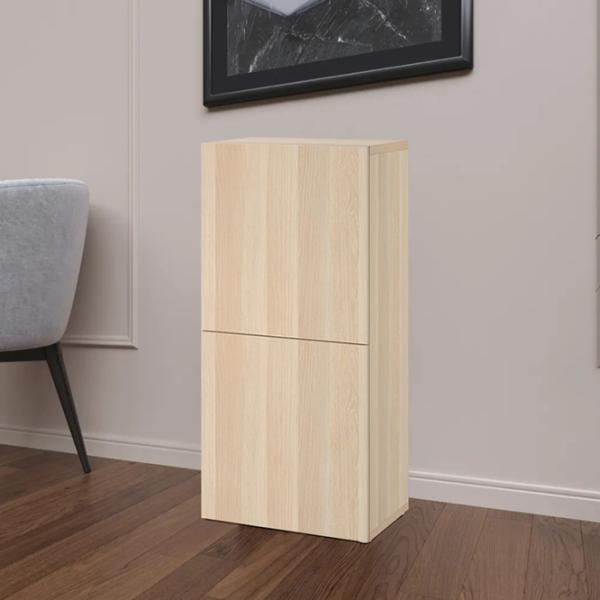 Comodă pentru birou Ikea Besta 129 x 60 x 42 / MDF / Oak Veneer photo 3