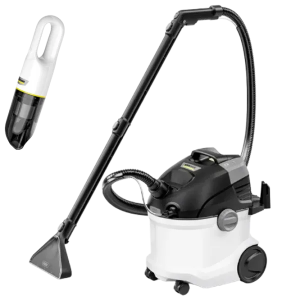Моющий пылесос KARCHER SE5 + CVH 2 1000 Вт / Черный Белый photo 1
