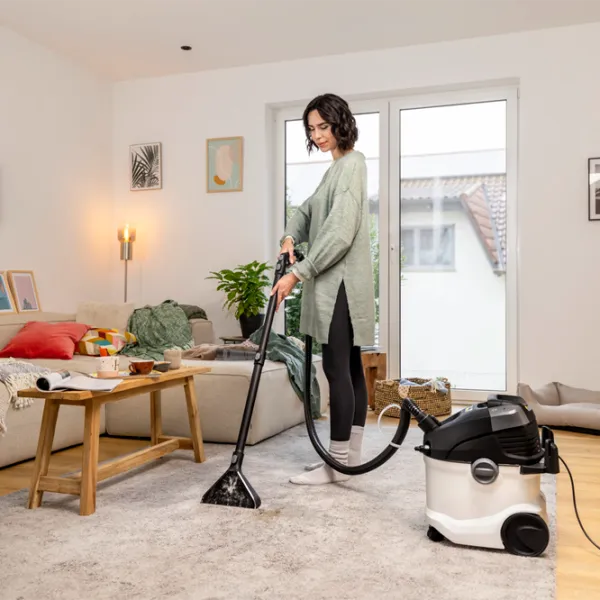 Моющий пылесос KARCHER SE5 + CVH 2 1000 Вт / Черный Белый photo 4