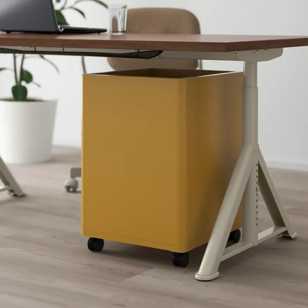 Comodă pentru birou Ikea Idasen 61 x 42 x 47 / Plastic / Brown photo 4