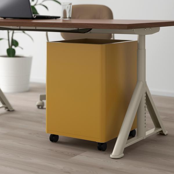 Comodă pentru birou Ikea Idasen 61 x 42 x 47 / Plastic / Brown photo 4