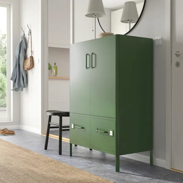Comodă pentru birou Ikea Idasen 119 x 80 x 47 / Metal / Green photo 4 Comodă pentru birou Ikea Idasen 119 x 80 x 47 / Metal / Green photo 4