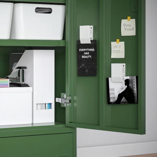 Comodă pentru birou Ikea Idasen 119 x 80 x 47 / Metal / Green photo 7 Comodă pentru birou Ikea Idasen 119 x 80 x 47 / Metal / Green photo 7