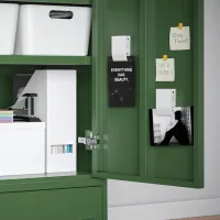 Comodă pentru birou Ikea Idasen 119 x 80 x 47 / Metal / Green photo 7