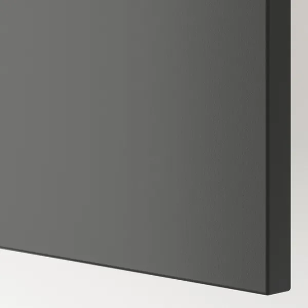 Comodă pentru birou Ikea Besta 129 x 60 x 42 / MDF / Dark grey photo 4