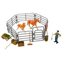 Игровой набор Icom Poland Farm Animals Farm Animals 6927123117085 3+ / Разноцветный Разноцветный