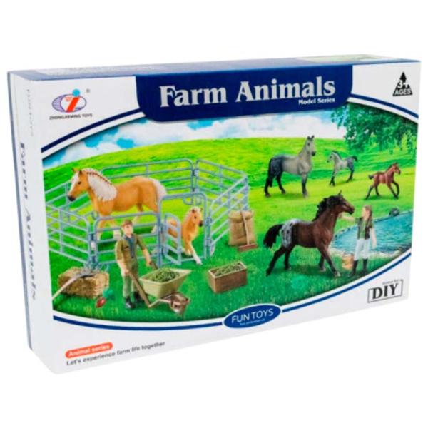 Set jucării Icom Poland Farm Animals Farm Animals 6927123117085 3+ / Multicolor Multicolor photo 4