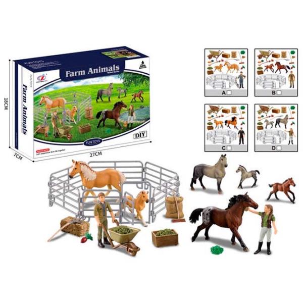 Set jucării Icom Poland Farm Animals Farm Animals 6927123117085 3+ / Multicolor Multicolor photo 5