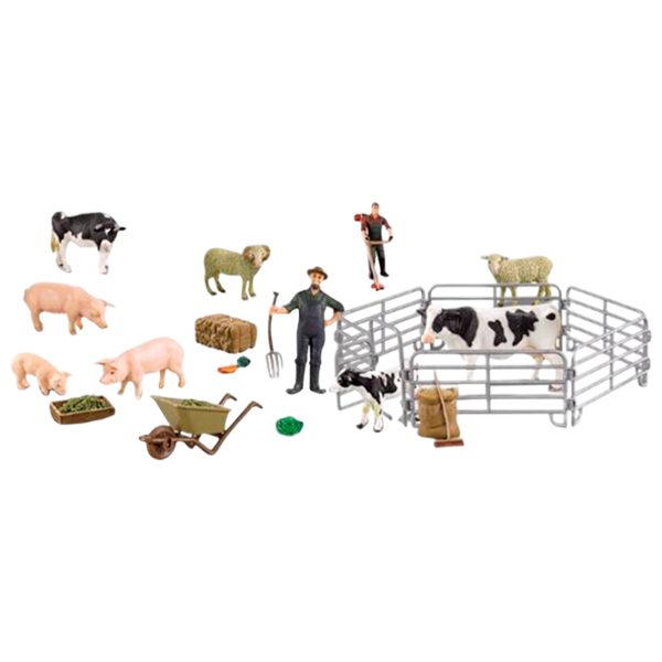 Игровой набор Icom Poland Farm Animals Farm Animals 6927123118082 3+ / Разноцветный Разноцветный photo 1