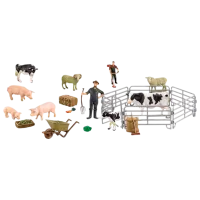Игровой набор Icom Poland Farm Animals Farm Animals 6927123118082 3+ / Разноцветный Разноцветный
