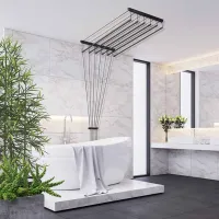 Сушилка для белья Sepio 8424 Потолочная/ Сталь photo 9