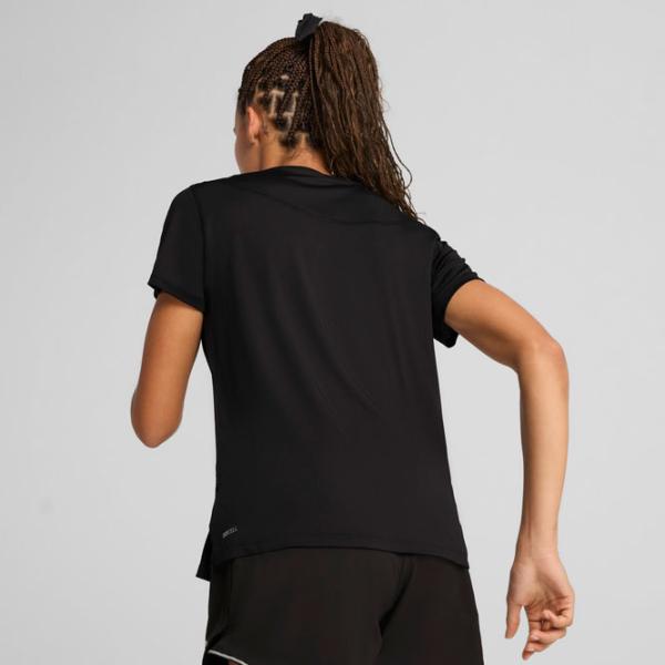 Tricou pentru femei Puma W Run Graphic Mesh Tee  94% poliester, 6% elastan / Black photo 5