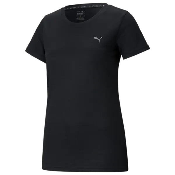Tricou pentru fete Puma Performance Tee W 100% poliester / Black photo 1 Tricou pentru fete Puma Performance Tee W 100% poliester / Black photo 1