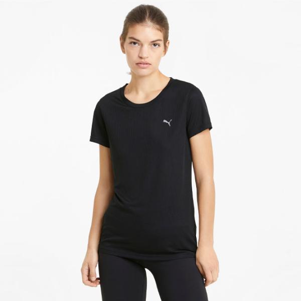 Tricou pentru fete Puma Performance Tee W 100% poliester / Black photo 4 Tricou pentru fete Puma Performance Tee W 100% poliester / Black photo 4