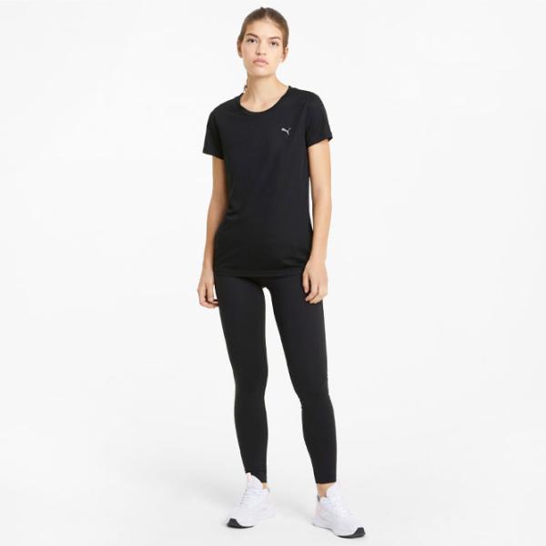 Футболка для девочек Puma Performance Tee W 100% полиэстер / Черный photo 3
