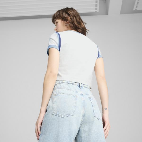 Футболка для женщин Puma Future Archive Graphic Baby Tee 100% хлопок / Белый photo 7 Футболка для женщин Puma Future Archive Graphic Baby Tee 100% хлопок / Белый photo 7