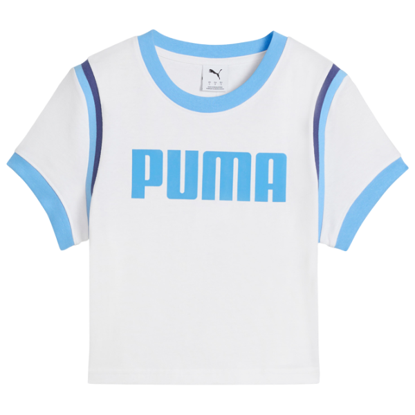 Tricou pentru femei Puma Future Archive Graphic Baby Tee 100% bumbac / White photo 1 Tricou pentru femei Puma Future Archive Graphic Baby Tee 100% bumbac / White photo 1