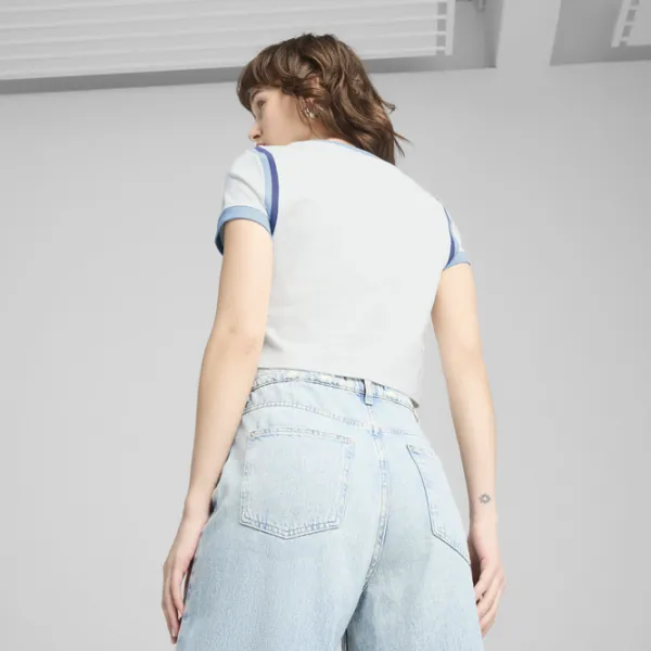 Tricou pentru femei Puma Future Archive Graphic Baby Tee 100% bumbac / White photo 4 Tricou pentru femei Puma Future Archive Graphic Baby Tee 100% bumbac / White photo 4