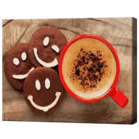 Pictură pe numere Art Gallery Bună dimineața! GX28408 50 x 40 cm / Orizontală