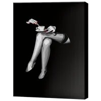 Pictură pe numere Art Gallery Piciorușe seducătoare GX42592 50 x 40 cm / Verticală