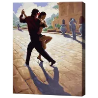 Pictură pe numere Art Gallery Tango pasionat GX25356 50 x 40 cm / Verticală