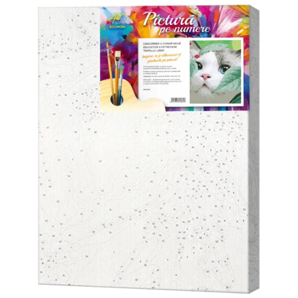 Картина по номерам Art Gallery Голубоглазая кошка GX32529 50 x 40 см / Вертикальная photo 2