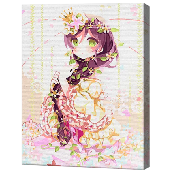 Картина по номерам Art Gallery Зеленоглазая колдунья GX3031 50 x 40 см / Вертикальная photo 1