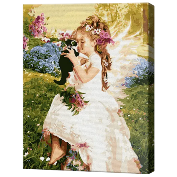 Картина по номерам Art Gallery Фея с котёнком GX9272 50 x 40 см / Вертикальная photo 1 Картина по номерам Art Gallery Фея с котёнком GX9272 50 x 40 см / Вертикальная photo 1