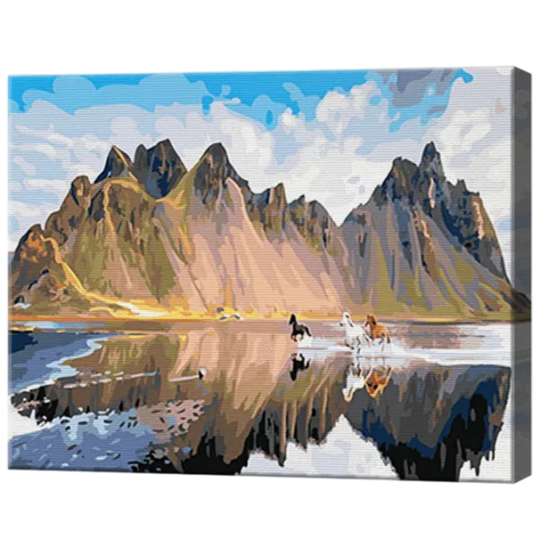 Картина по номерам Art Gallery Дикие мустанги GX43499 50 x 40 см / Горизонтальная photo 1 Картина по номерам Art Gallery Дикие мустанги GX43499 50 x 40 см / Горизонтальная photo 1