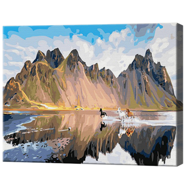 Картина по номерам Art Gallery Дикие мустанги GX43499 50 x 40 см / Горизонтальная photo 1 Картина по номерам Art Gallery Дикие мустанги GX43499 50 x 40 см / Горизонтальная photo 1