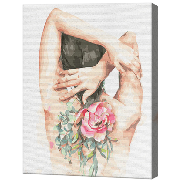 Pictură pe numere Art Gallery Tatuaj în acuarelă GX39017 50 x 40 cm / Verticală photo 1