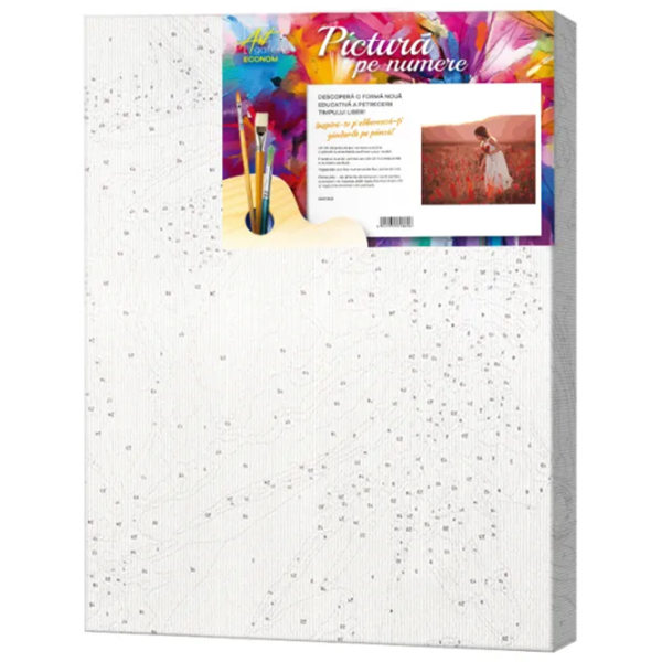 Pictură pe numere Art Gallery Dimineața în câmpul de maci GX8405 50 x 40 cm / Orizontală photo 3 Pictură pe numere Art Gallery Dimineața în câmpul de maci GX8405 50 x 40 cm / Orizontală photo 3