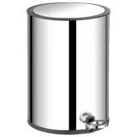 Coș de gunoi Baieplus F - 701 3l / Inox / Silver