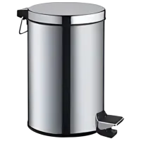 Мусорное ведро Baieplus F - 702 5л / Нержавеющая сталь / Серебряный