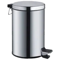 Coș de gunoi Baieplus H 105 8l / Inox / Silver