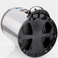 Мусорное ведро Frap F711 5л / Нержавеющая сталь / Серый photo 3