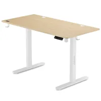 Masă de birou SENSE7 Nojo PAL/ Stejar Sonoma