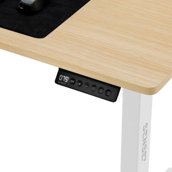 Офисный стол SENSE7 Nojo ДСП/ Дуб Сонома photo 4