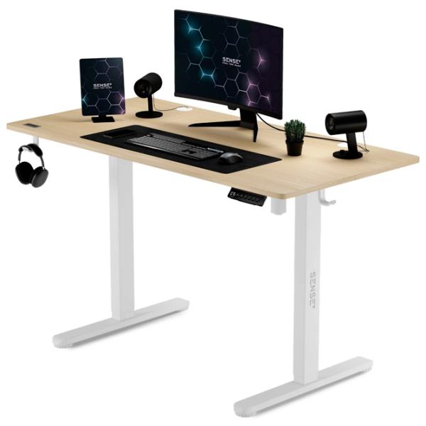Офисный стол SENSE7 Nojo ДСП/ Дуб Сонома photo 5
