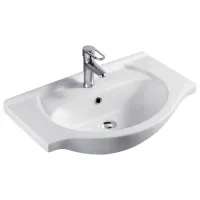 Lavoar Baieplus KF 4075 Semicirculară / Suprapuse / White photo 2
