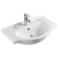 Lavoar Baieplus KF 4085 Semicirculară / Suprapuse / White