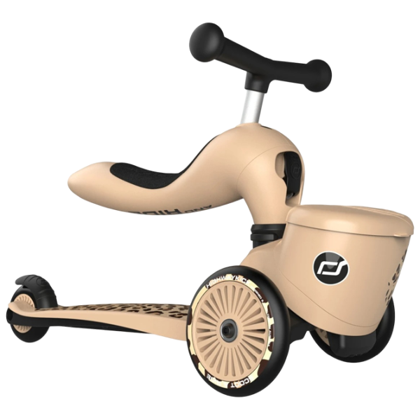 Детский трёхколёсный самокат Scoot and Ride Highway Kick 1 Lifestyle () / Бежевый photo 1 Детский трёхколёсный самокат Scoot and Ride Highway Kick 1 Lifestyle () / Бежевый photo 1