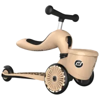 Trotinetă pentru copii cu trei roți Scoot and Ride Highway Kick 1 Lifestyle () / Beige