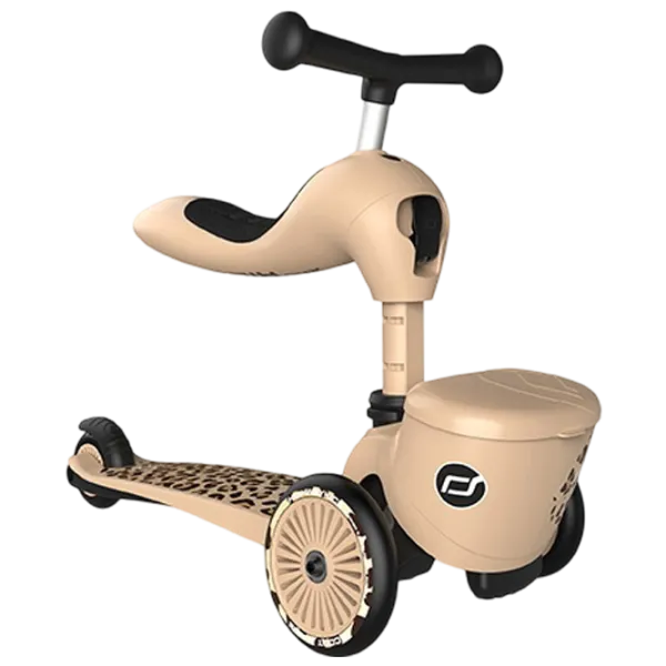 Детский трёхколёсный самокат Scoot and Ride Highway Kick 1 Lifestyle () / Бежевый photo 2 Детский трёхколёсный самокат Scoot and Ride Highway Kick 1 Lifestyle () / Бежевый photo 2